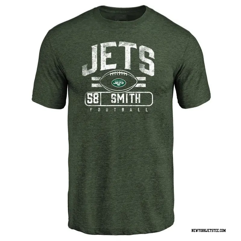 Youth New York Jets ＃58 Mazi Smith Green Flanker T-Shirt