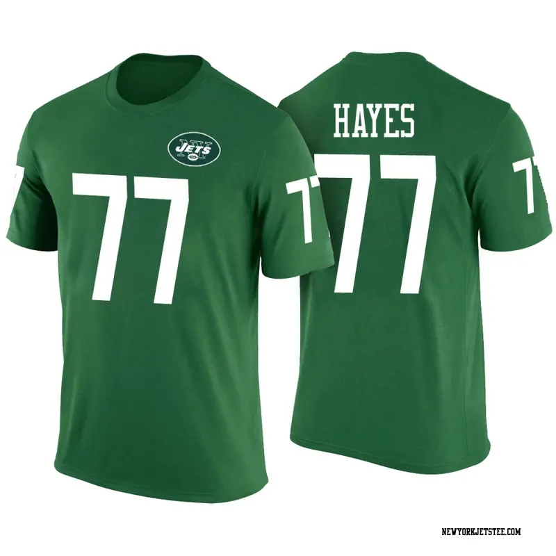 Youth New York Jets ＃77 Marquis Hayes Green Color Rush T-Shirt